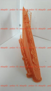 3d Printed 1/700 IJN Tenryu-class Light Cruiser